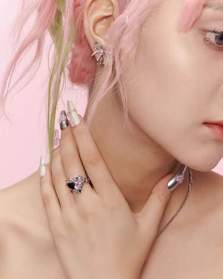 Cake Treasure Party Heart Ring