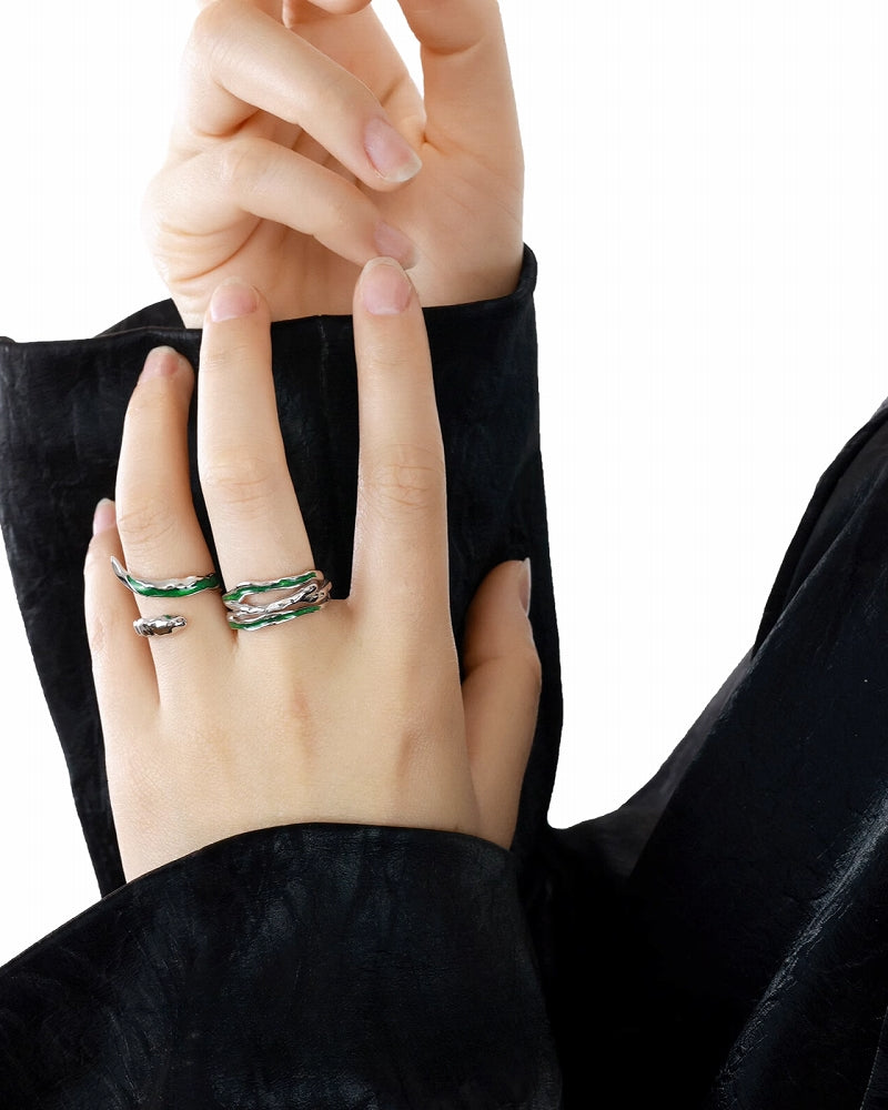 Forest of Desire Snake Slytherin Ring