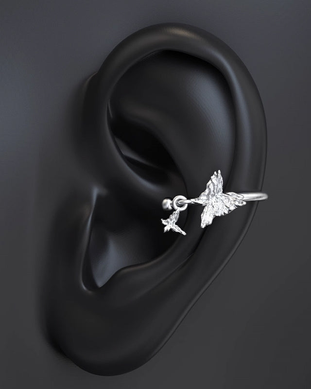 Butterfly Island Cuff & Lip Clip