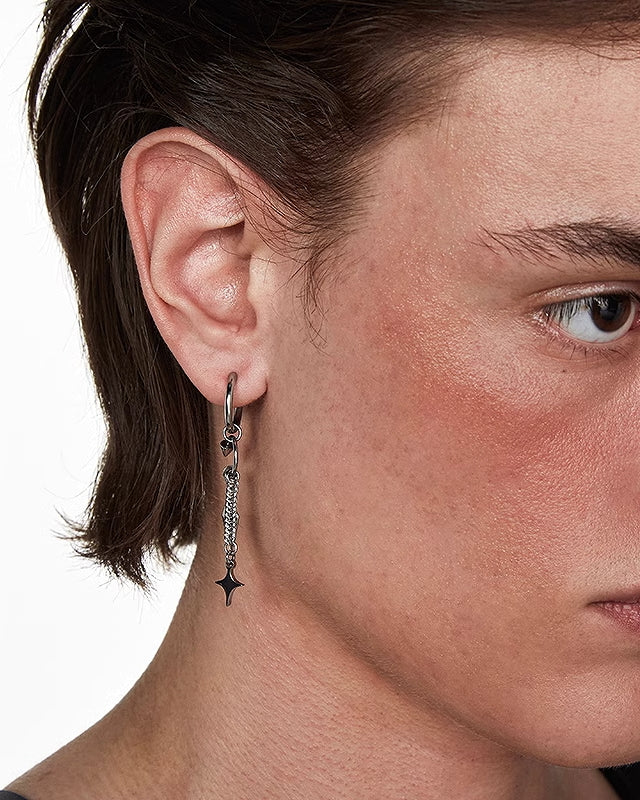 Intrusion Of Eden Asymmetric Long Earrings