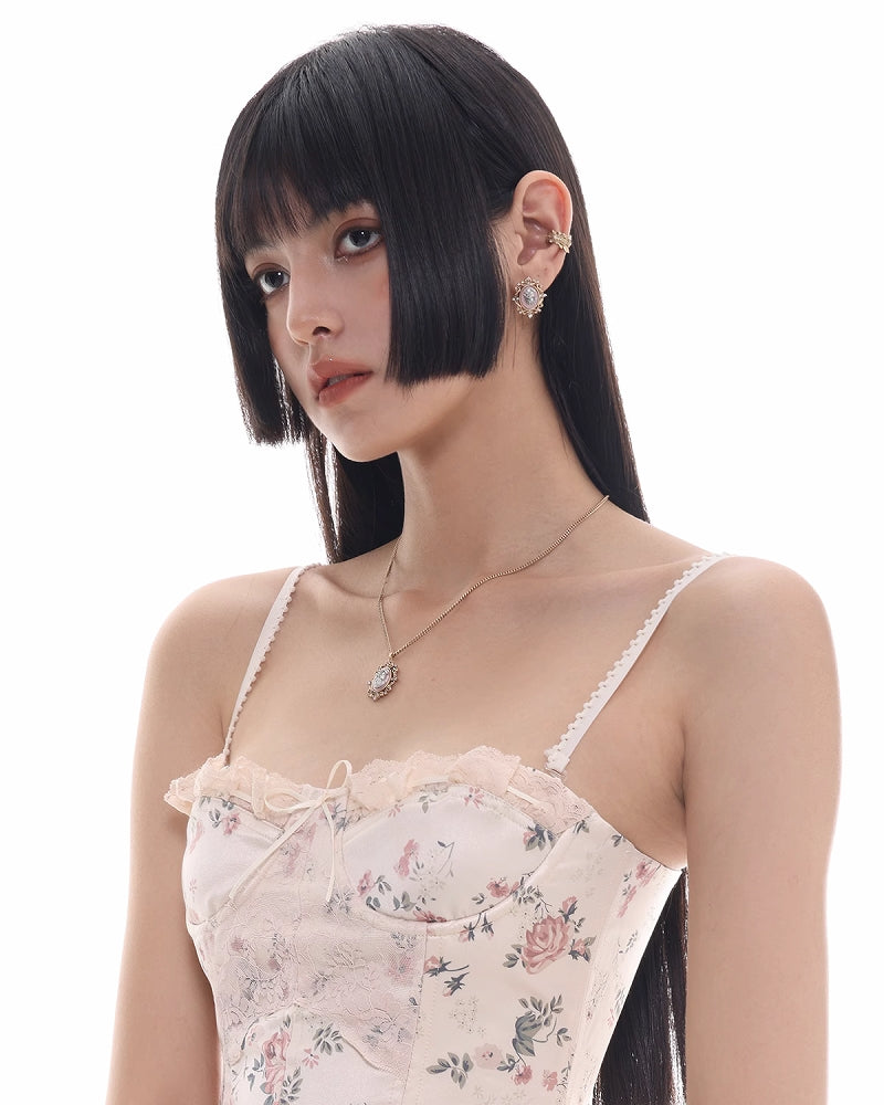 Picture Frame Retro Earrings