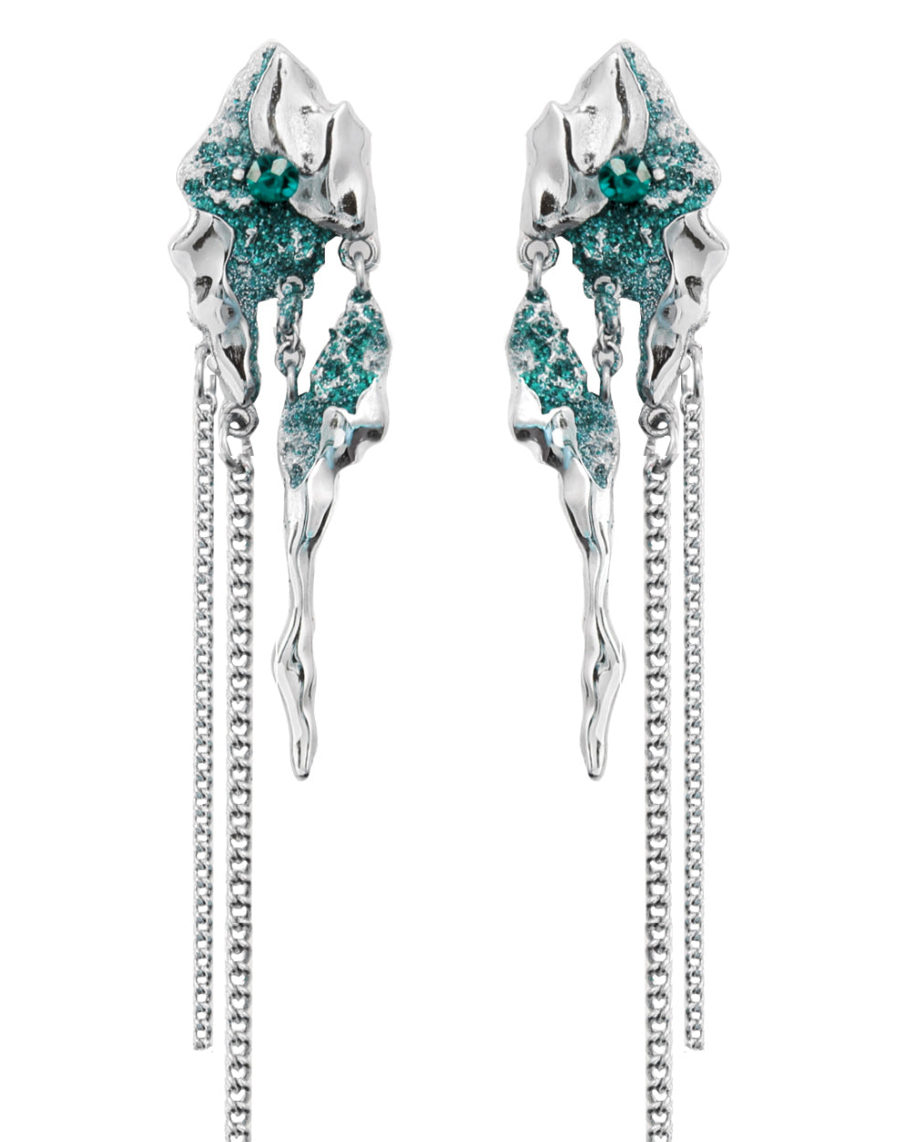 Wind Erosion Earrings