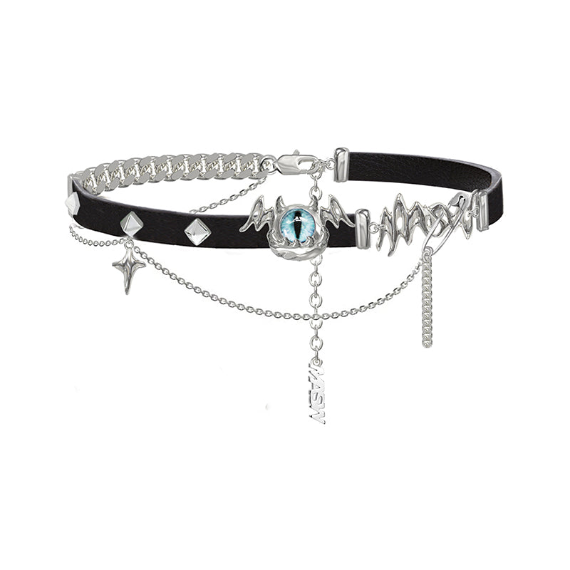 Floating Life Dream Demon Eyes Choker