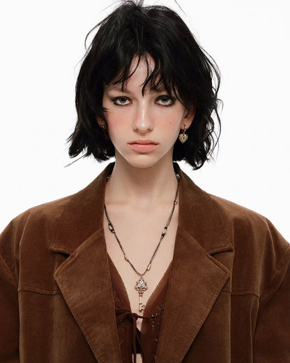 Locked Heart's Whisper Necklace 04