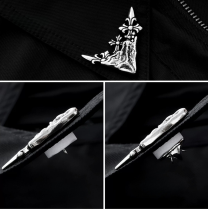 Iris Collar Corner Clip