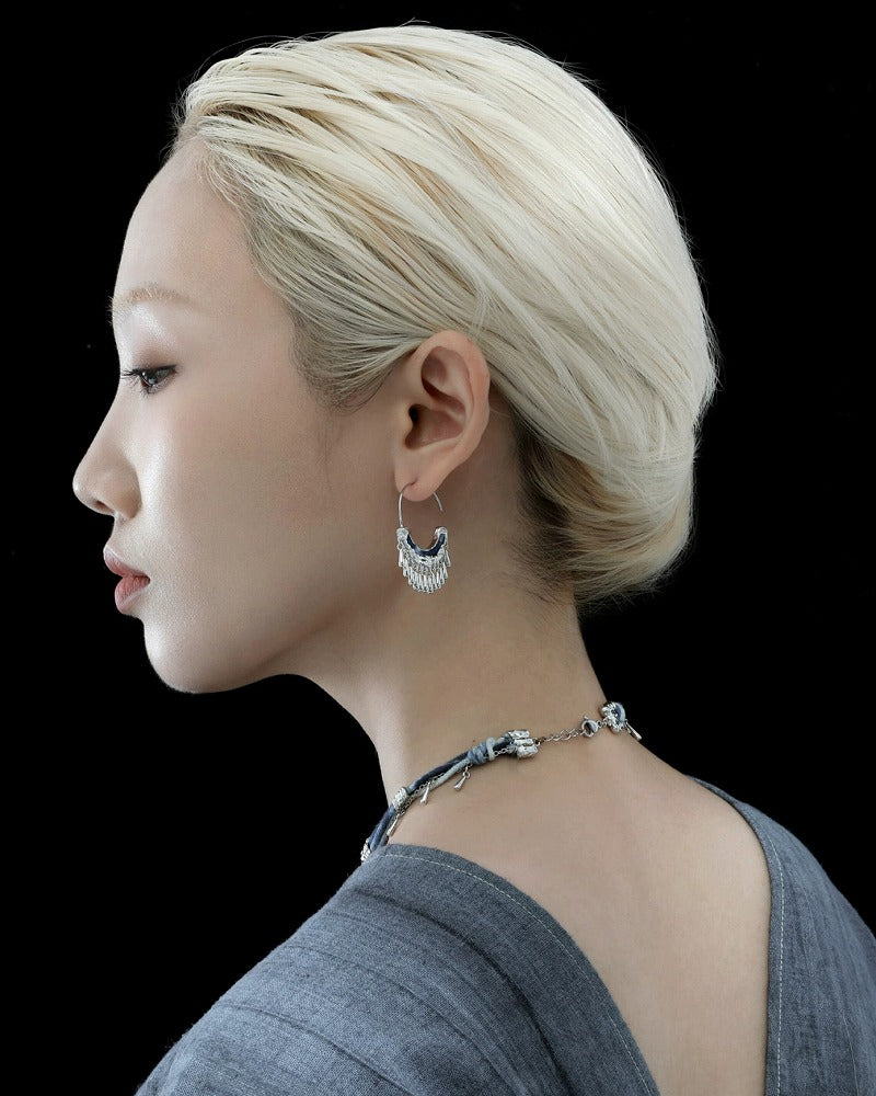 Miao Tassel Earrings 01
