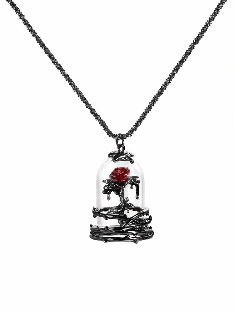 Twilight Rose Necklace
