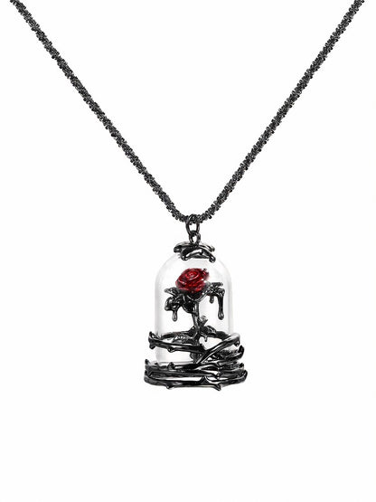 Twilight Rose Necklace