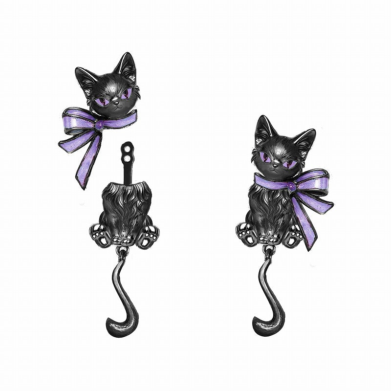 Meow Egyptian Pharaoh Cat Earrings 02