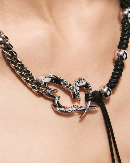 Angel Snake Necklace