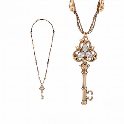 Locked Heart's Whisper Necklace 04