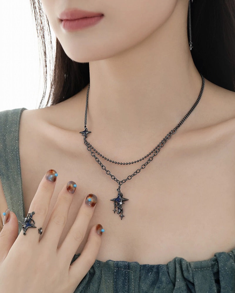 Abyss Star Eyes Necklace