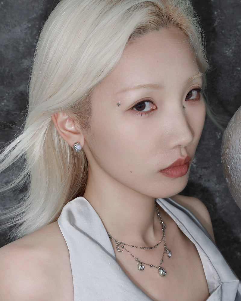 Lunar Eclipse Layer Necklace