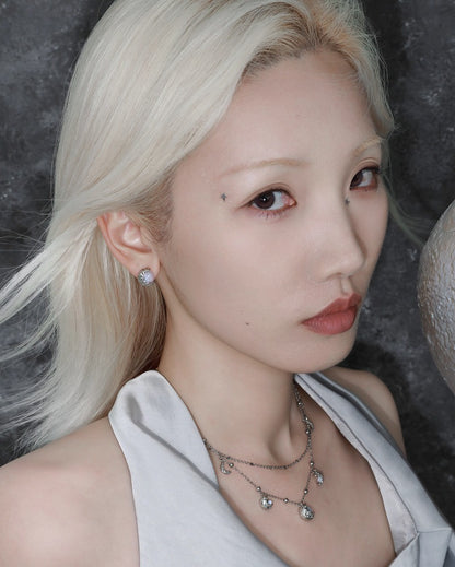 Lunar Eclipse Layer Necklace