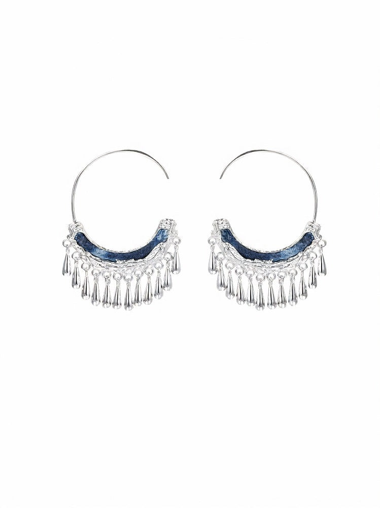 Miao Tassel Earrings 01