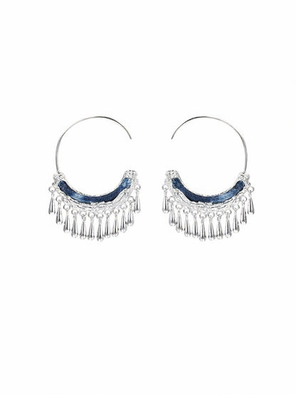 Miao Tassel Earrings 01
