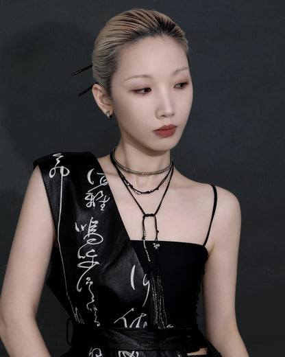 Monologue Choker & Necklace