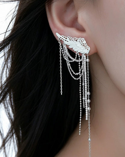 Basic Angel Wing Feather Earrings