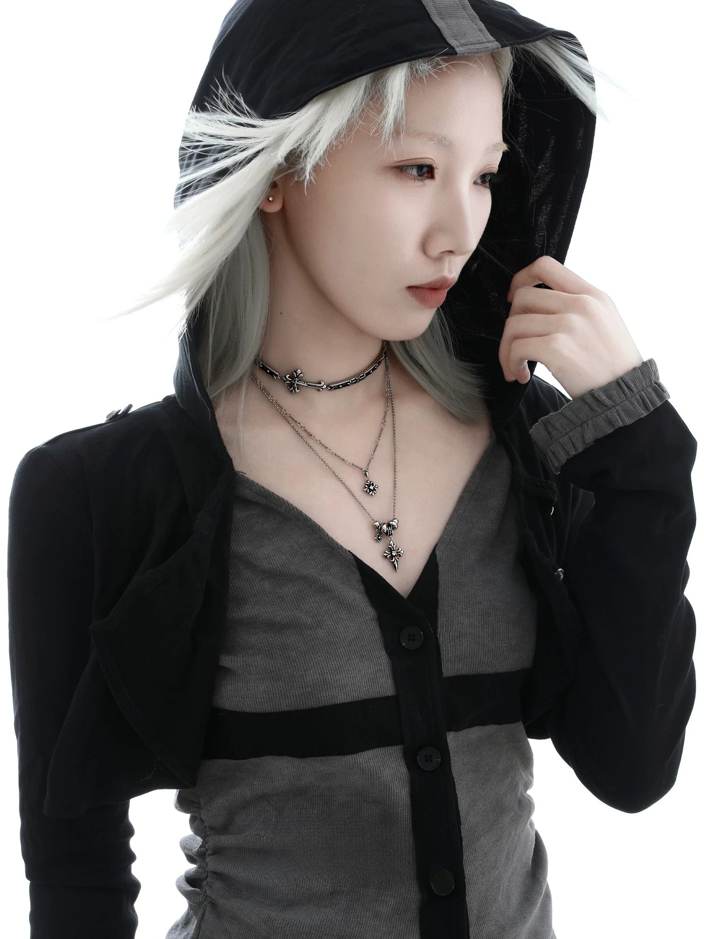 Iris Double-layer Necklace