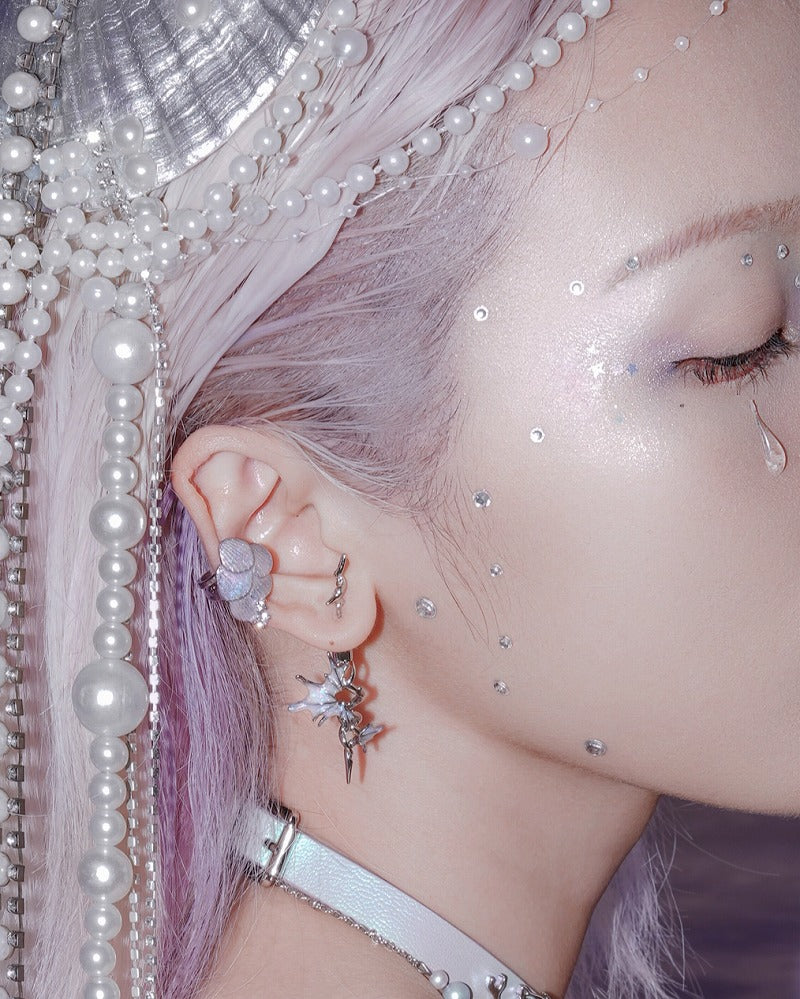 Atlantis Scale Asymmetrical Cuffs