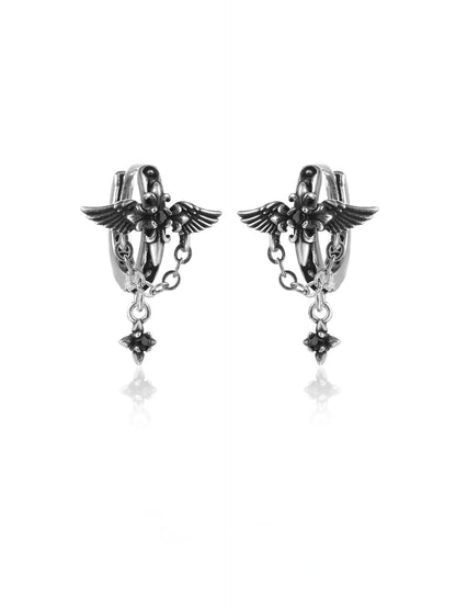 Iris Angel Wing Earrings