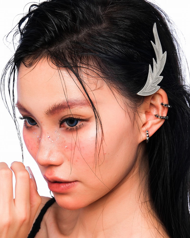 Maple Feather Hair Clip