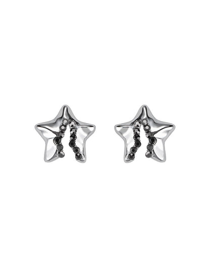 Aurora Pentagram Star Earrings