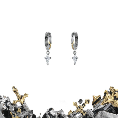 Knight Sword Earrings02
