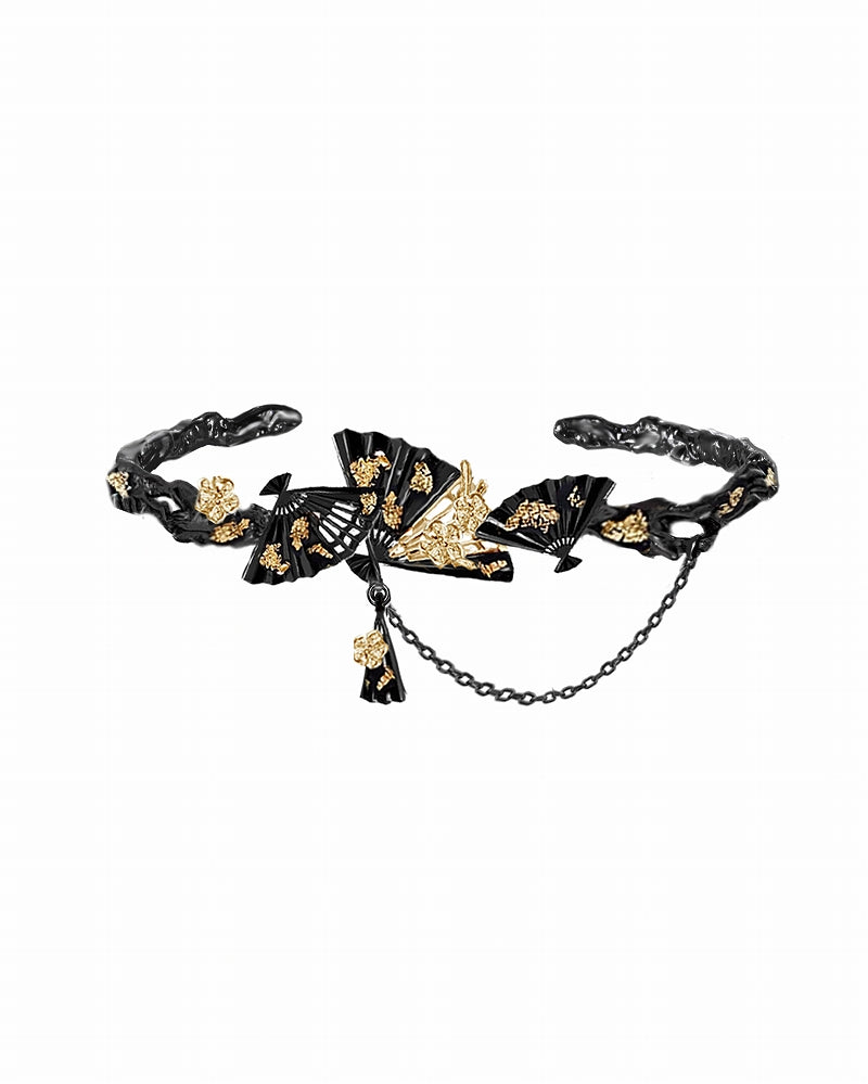 Fragrance Fan Flower Bracelet