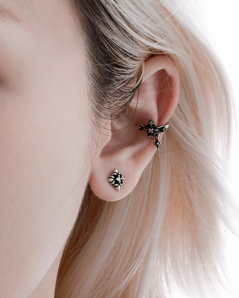 Iris Cross Earrings 02