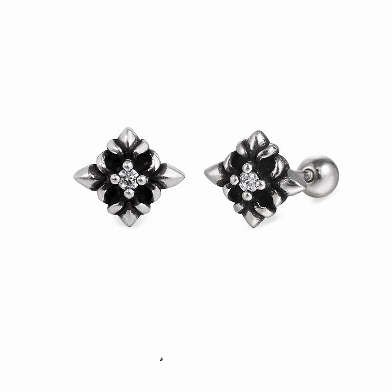 Iris Cross Earrings 02