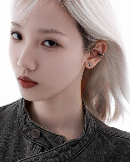 Iris Cross Earrings 02