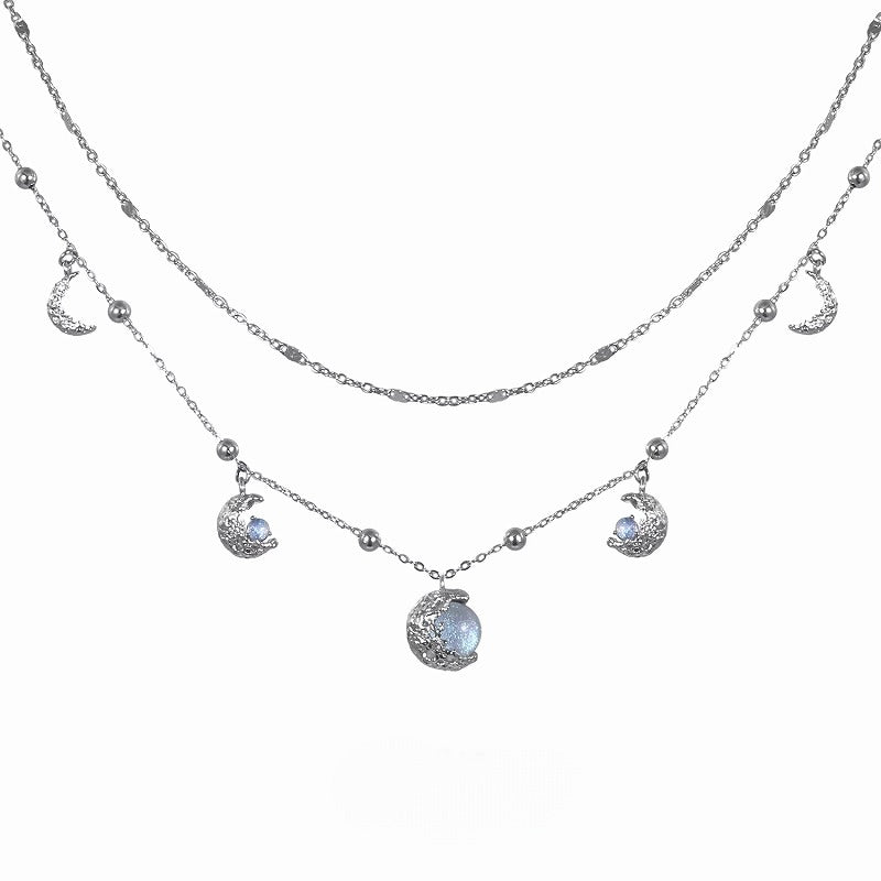 Lunar Eclipse Layer Necklace