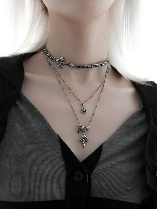 Iris Double-layer Necklace