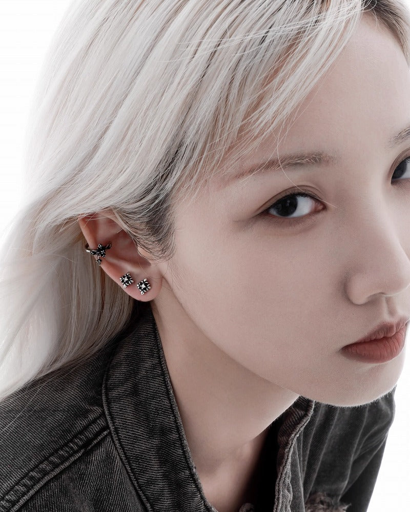 Iris Cross Earrings 02