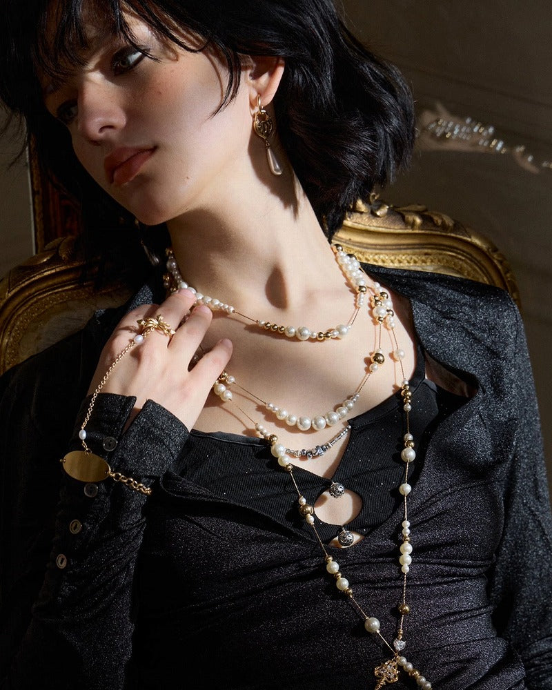 ok SUMIYAKI Locked Heart's Whisper Tassel Necklace