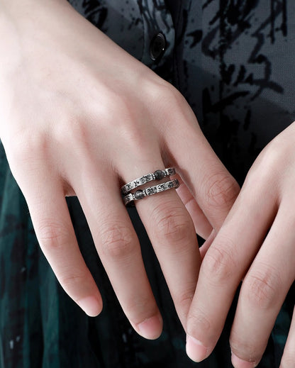 Monologue Retro Open Ring 02