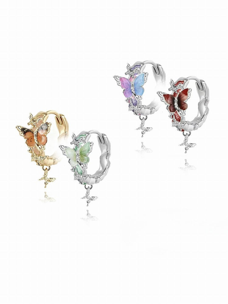 Butterfly Dance Gradient Earrings