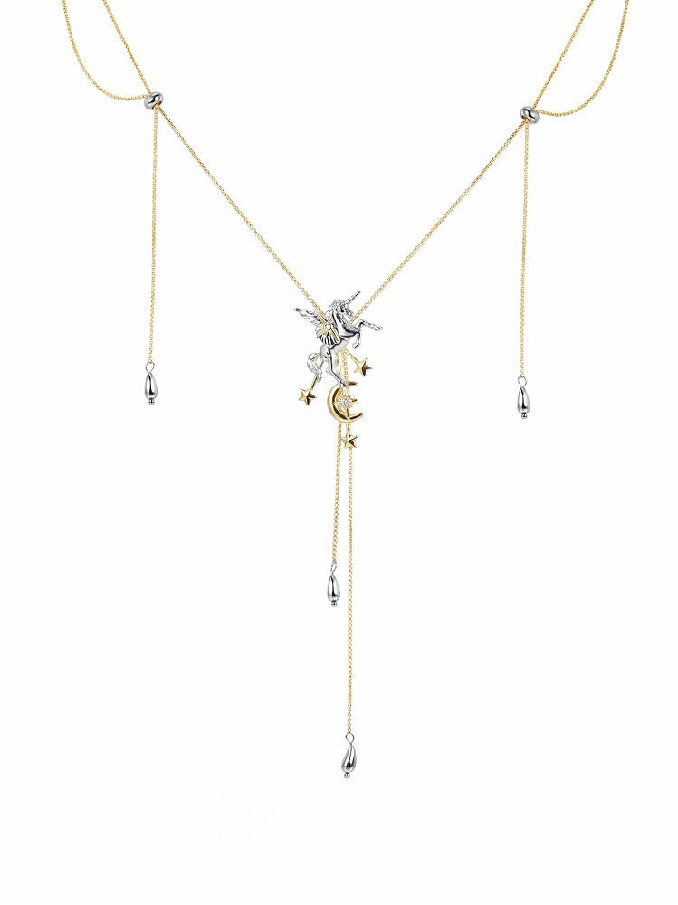 Dream Horse Tassel  Necklace