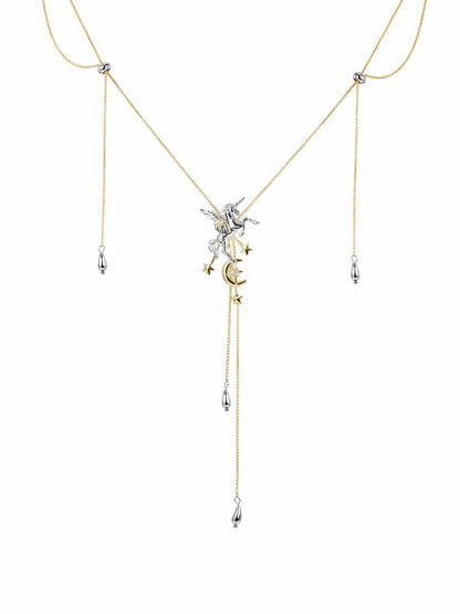 Dream Horse Tassel  Necklace
