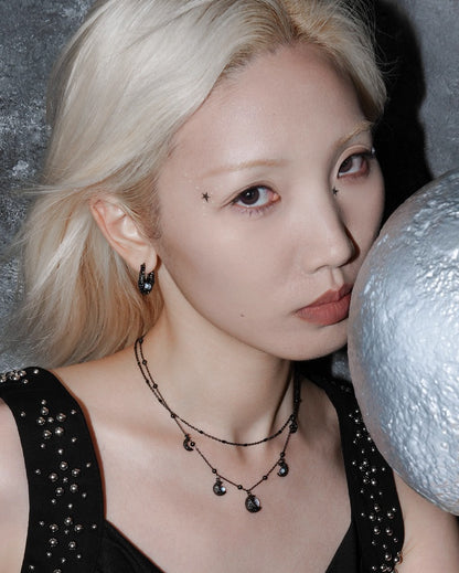 Lunar Eclipse Earrings 01