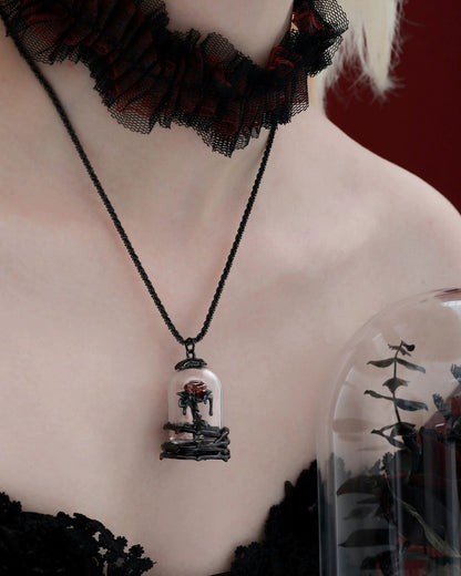 Twilight Rose Necklace