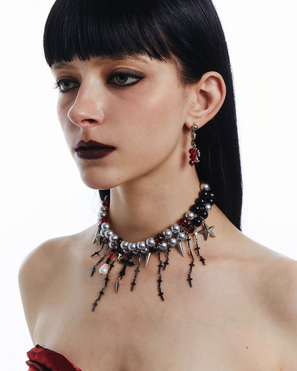 Bloody Mary Tassel Choker