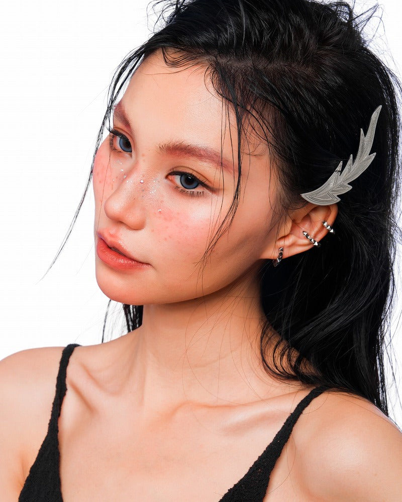 Maple Feather Hair Clip