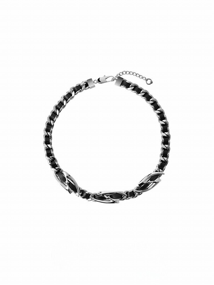 Vinyl Wave Star Necklace