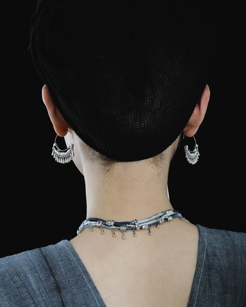 Miao Tassel Earrings 01