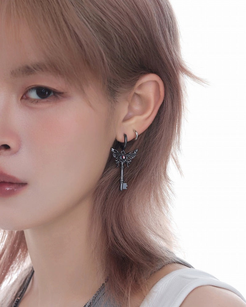 Butterfly Key Earrings