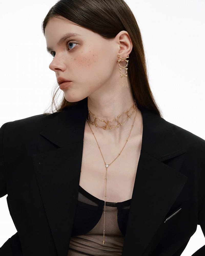 Butterfly Bone Symbiosis Earrings