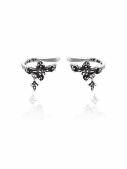 Iris Cross Cuffs