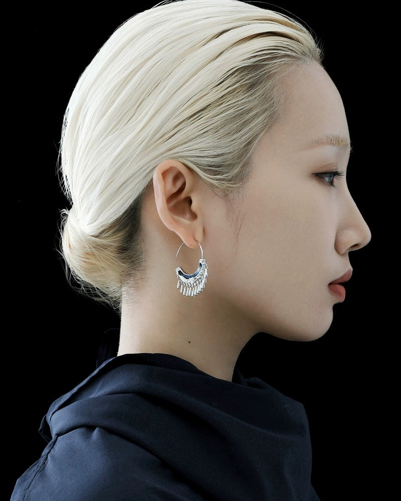 Miao Tassel Earrings 01